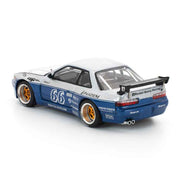 Pop Race 1/64 Pandem S13 Moontech Blue