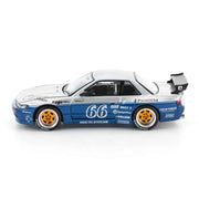 Pop Race 1/64 Pandem S13 Moontech Blue