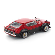 Pop Race 1/64 KPGC110 Kenmeri Red/Black