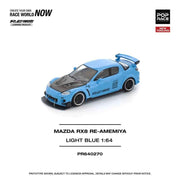 Pop Race PR64-0270 1/64 Mazda RX-8 Re-Amemiya Light Blue