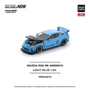 Pop Race PR64-0270 1/64 Mazda RX-8 Re-Amemiya Light Blue