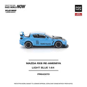 Pop Race PR64-0270 1/64 Mazda RX-8 Re-Amemiya Light Blue