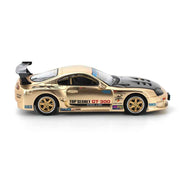 Pop Race 64-0277 1/64 Top Secret GT300 Supra Chrome Gold
