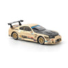Pop Race 64-0277 1/64 Top Secret GT300 Supra Chrome Gold