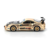 Pop Race 64-0277 1/64 Top Secret GT300 Supra Chrome Gold