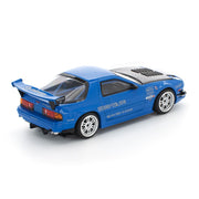 Pop Race 64-0290 1/64 Mazda RX7 (FC3S) Re-Amemiya Widebody Blue