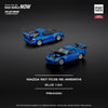 Pop Race 64-0290 1/64 Mazda RX7 (FC3S) Re-Amemiya Widebody Blue
