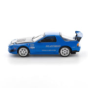 Pop Race 64-0290 1/64 Mazda RX7 (FC3S) Re-Amemiya Widebody Blue