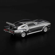 Pop Race 64-0312 1/64 Shelby Mustang GT500 Silver Chrome