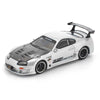 Pop Race 64-0324 1/64 Top Secret GT300 Supra Silver