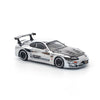 Pop Race 64-0325 1/64 Top Secret GT300 Supra Silver Chrome