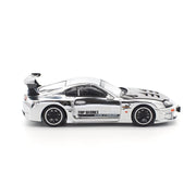 Pop Race 64-0325 1/64 Top Secret GT300 Supra Silver Chrome