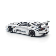 Pop Race 64-0325 1/64 Top Secret GT300 Supra Silver Chrome