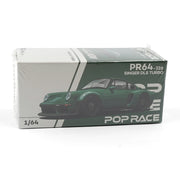 Pop Race 1/64 Singer DLS Turbo Road Green