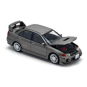 Pop Race 1/64 Mitsubishi Lancer Evolution IV Dark Grey