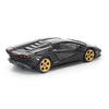 Pop Race 64-0341 1/64 Lamborghini Countach LPI 800-4 Deep Black