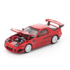 Pop Race 64-0343 1/64 Mazda RX7 FC3S Re-Amemiya Red