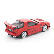 Pop Race 64-0343 1/64 Mazda RX7 FC3S Re-Amemiya Red