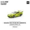 Pop Race 64-0344 1/64 Mazda RX7 FC3S Re-Amemiya Luminous Green