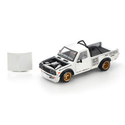 Pop Race 1/64 Pandem Datsun 620 White