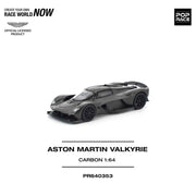 Pop Race 64-0353 1/64 Aston Martin Valkyrie Carbon Edition