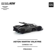 Pop Race 64-0353 1/64 Aston Martin Valkyrie Carbon Edition