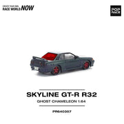 Pop Race 64-0357 1/64 Skyline GT-R R32 Ghost Chameleon