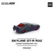 Pop Race 64-0357 1/64 Skyline GT-R R32 Ghost Chameleon