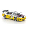 Pop Race 64-0361 1/64 Pandem Silvia S13 2020 D1 Lights Yellow/White