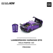 Pop Race 64-0362 1/64 Lamborghini Huracan STO Viola Pasifae