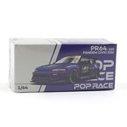 Pop Race 1/64 Pandem Civic EG6 Blue/Black