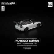 Pop Race 64-0389 1/64 Pandem S2000 Softtop White Tooling Variant