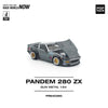 Pop Race 64-039 1/64 Pandem 280ZX Gun Metal