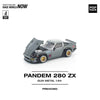 Pop Race 64-039 1/64 Pandem 280ZX Gun Metal