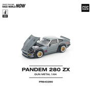 Pop Race 64-039 1/64 Pandem 280ZX Gun Metal