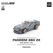Pop Race 64-039 1/64 Pandem 280ZX Gun Metal