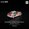 Pop Race 64-0402 1/64 Mitsubishi Lancer Evolution IV 1998 Monte Carlo Rally