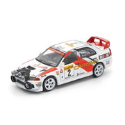 Pop Race 64-0402 1/64 Mitsubishi Lancer Evolution IV 1998 Monte Carlo Rally