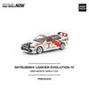 Pop Race 64-0402 1/64 Mitsubishi Lancer Evolution IV 1998 Monte Carlo Rally