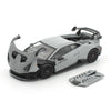 Pop Race 1/64 Lamborghini Huracan STO Grigio Acheso Matte