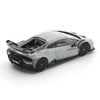 Pop Race 1/64 Lamborghini Huracan STO Grigio Acheso Matte