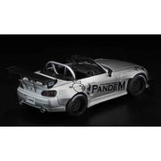 Pop Race 64-045 1/64 Pandem S2000 Silver