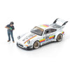 Pop Race 64-0474 1/64 RWB 930 Apple With Figure