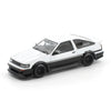 Pop Race 1/64 RWB AE86 White Black