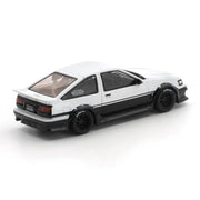 Pop Race 1/64 RWB AE86 White Black