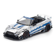 Pop Race 1/64 LB-WORKS 35 Final Edition Silver Chrome