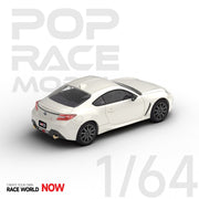 Pop Race 1/64 Toyota GR86 2022 Halo White