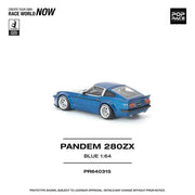 Pop Race PR640315 1/64 Pandem 280ZX Blue