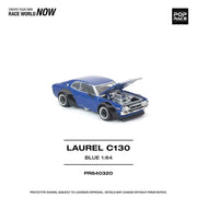 Pop Race PR640320 1/64 Laurel C130 Blue