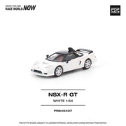 Pop Race PR640407 1/64 Honda NSX-R GT White